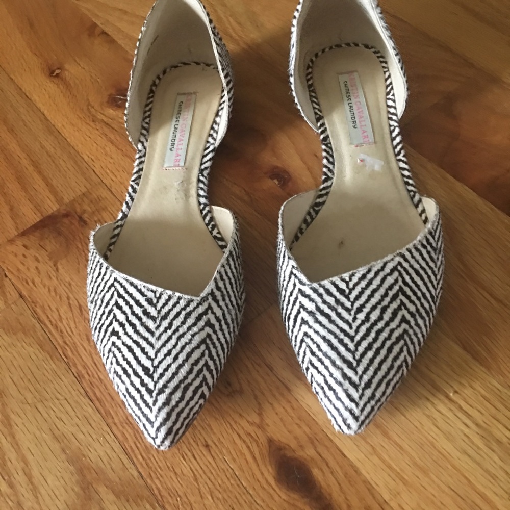 Black and white flats